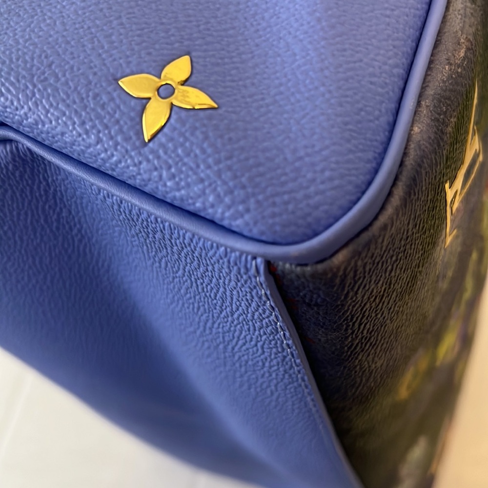 Louis Vuitton X Jeff Koons collab Monet speedy 30 - Picture 6 of 17